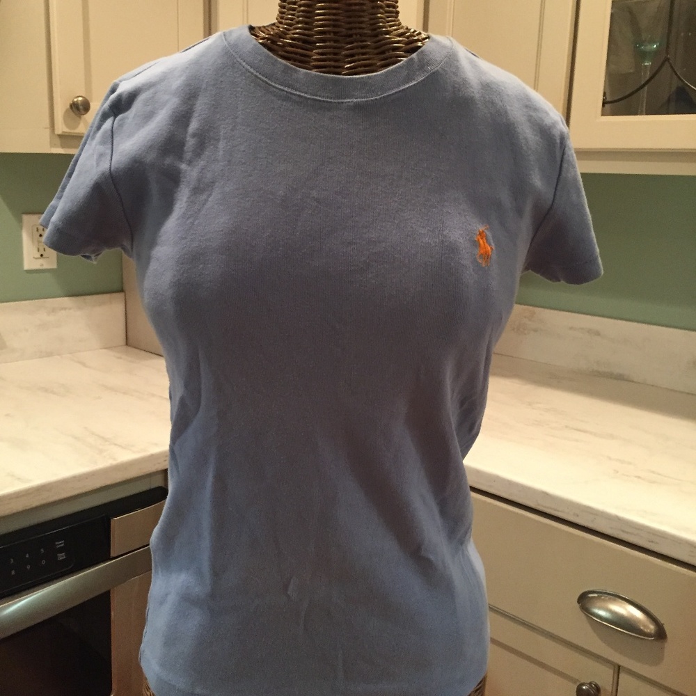 RALPH LAUREN SPORT LADIES M SHORT SLEEVE SHIRT